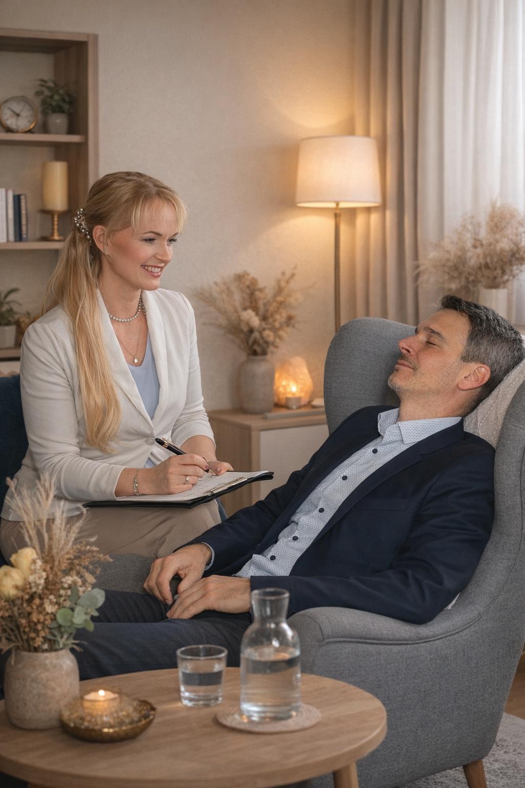 Sonja Maria Simonitsch mit Klient