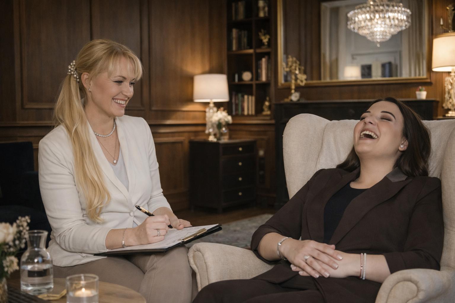 Sonja Maria Simonitsch mit Klient